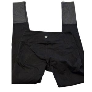 Athleta Black and Gray Leggings